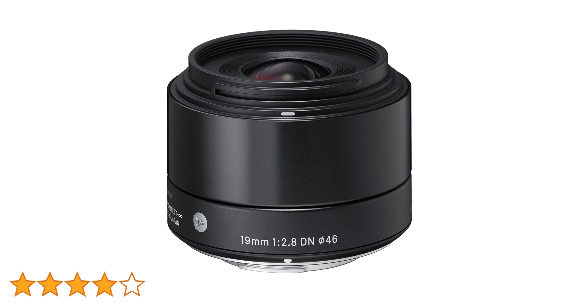 【中古】SIGMA19mm マイクロフォーサーズ用 Amazon.co.jp: シグマ 19mm F2.8 EX DN MFT マイクロフォー
